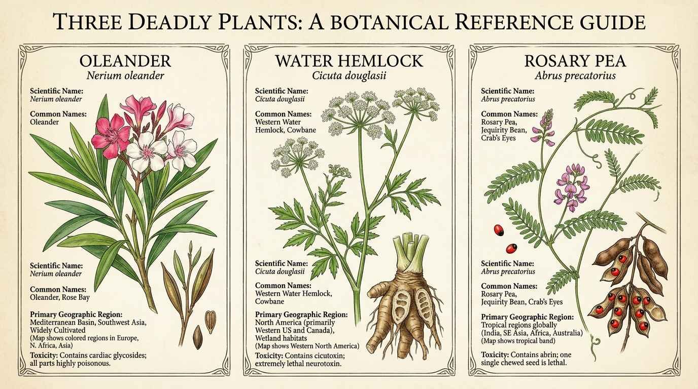 Other Highly Poisonous Flowers Around the World