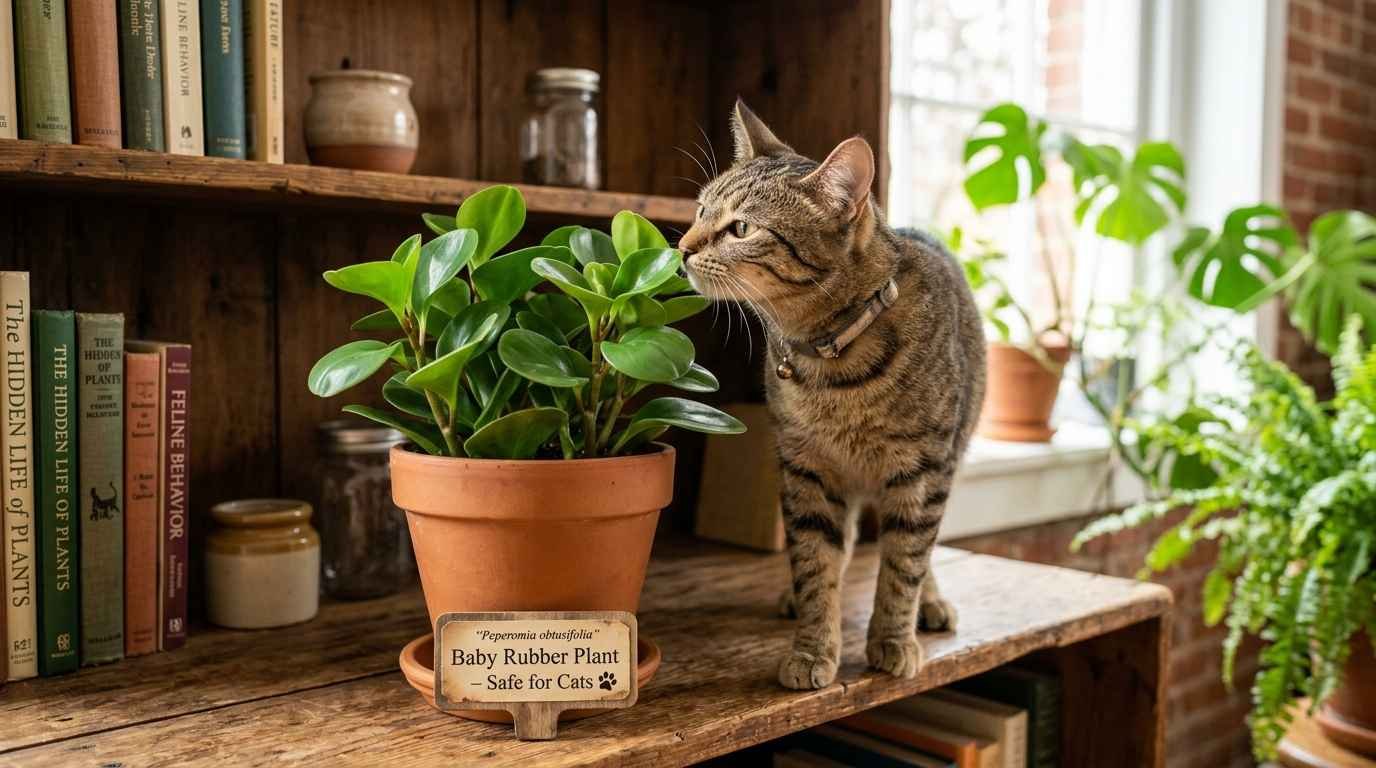 What Happens If a Cat Eats an American Rubber Plant?