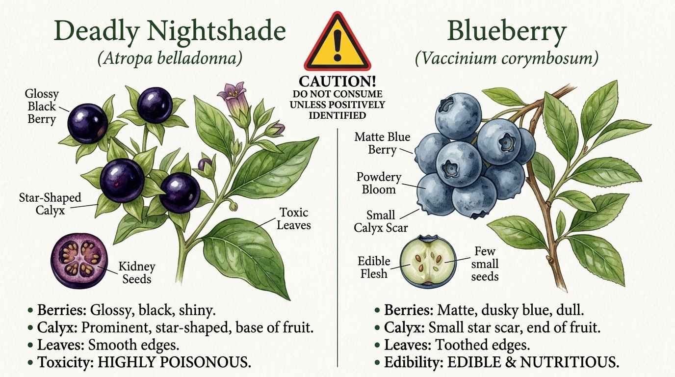 Poisonous Fruits Often Mistaken for Edible Ones