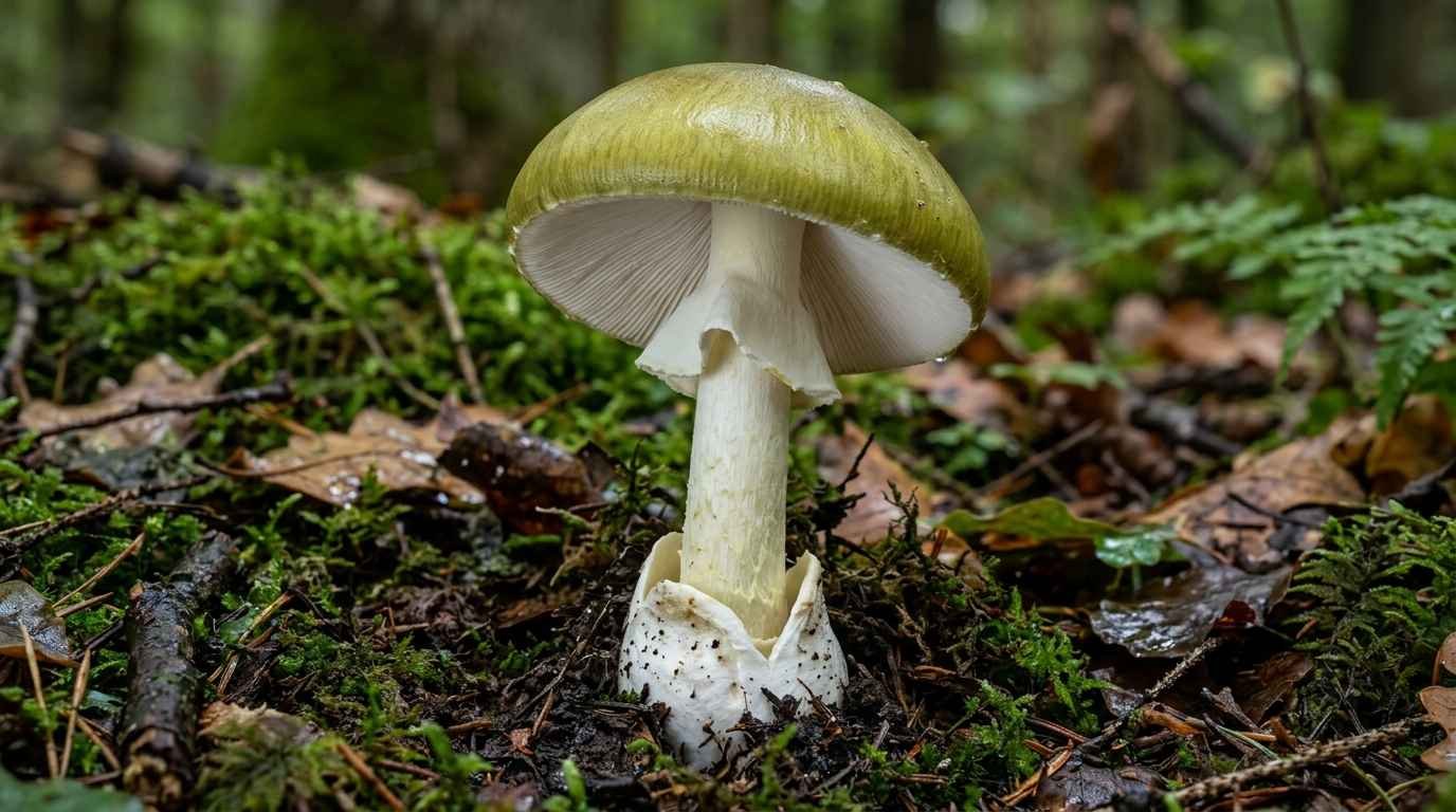 How to Identify the Death Cap Mushroom
