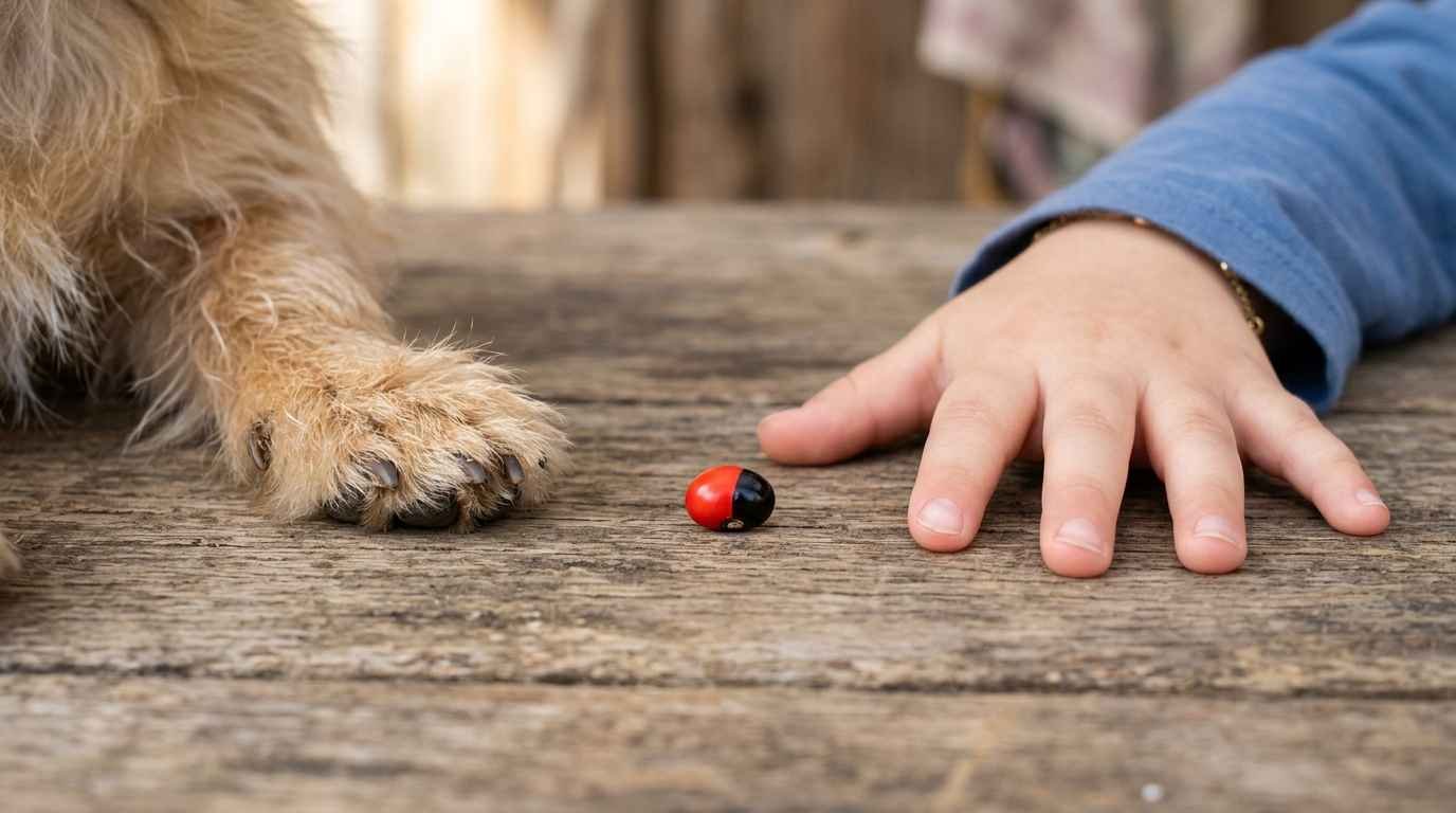 Rosary Pea Poisoning in Children and Pets