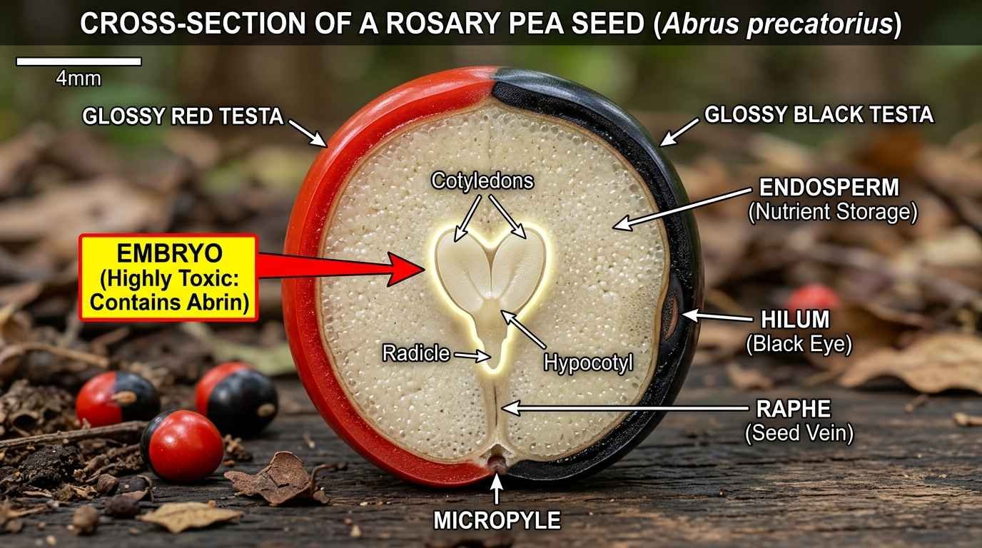 Why Is the Rosary Pea Plant So Toxic?