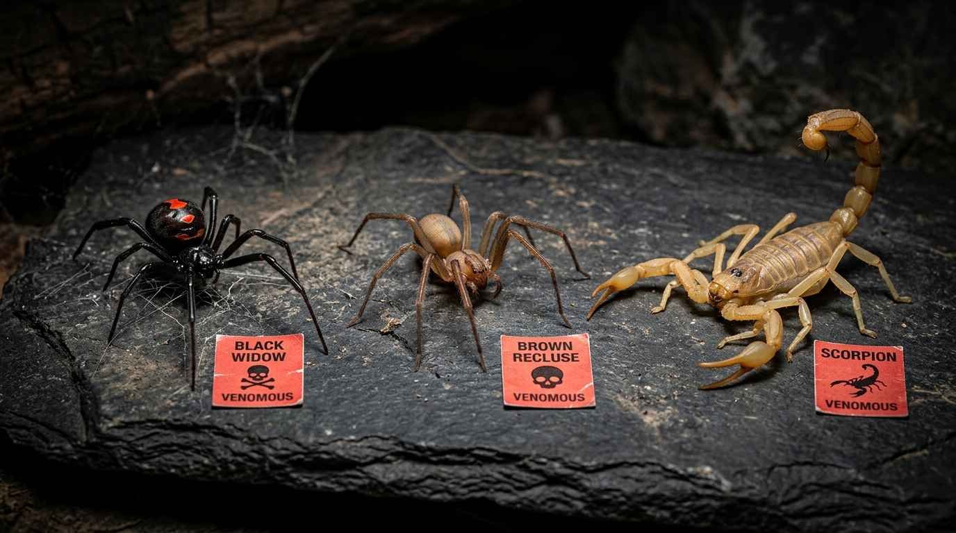 Poisonous Animals and Insects