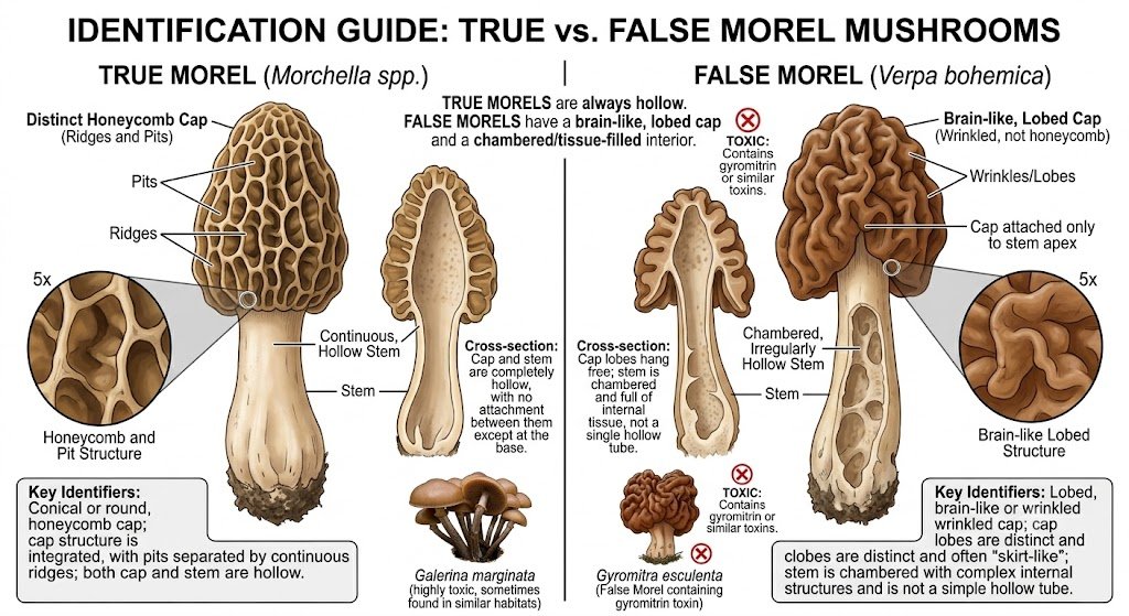 Why Morel Mushrooms May Cause Illness