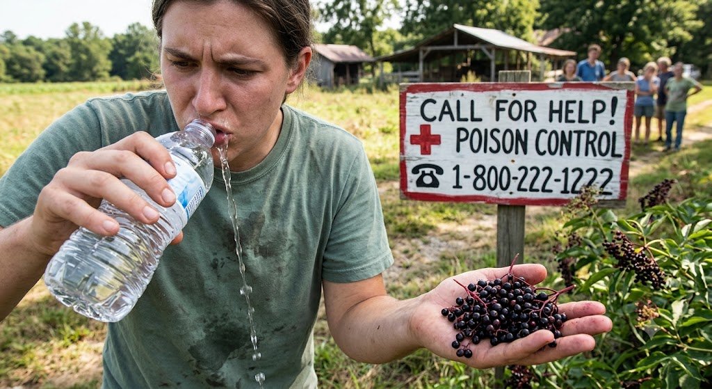 What to Do If Someone Eats Toxic Parts of Elderberry
