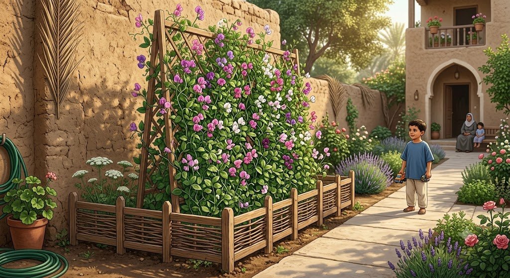 How to Grow Sweet Peas Safely