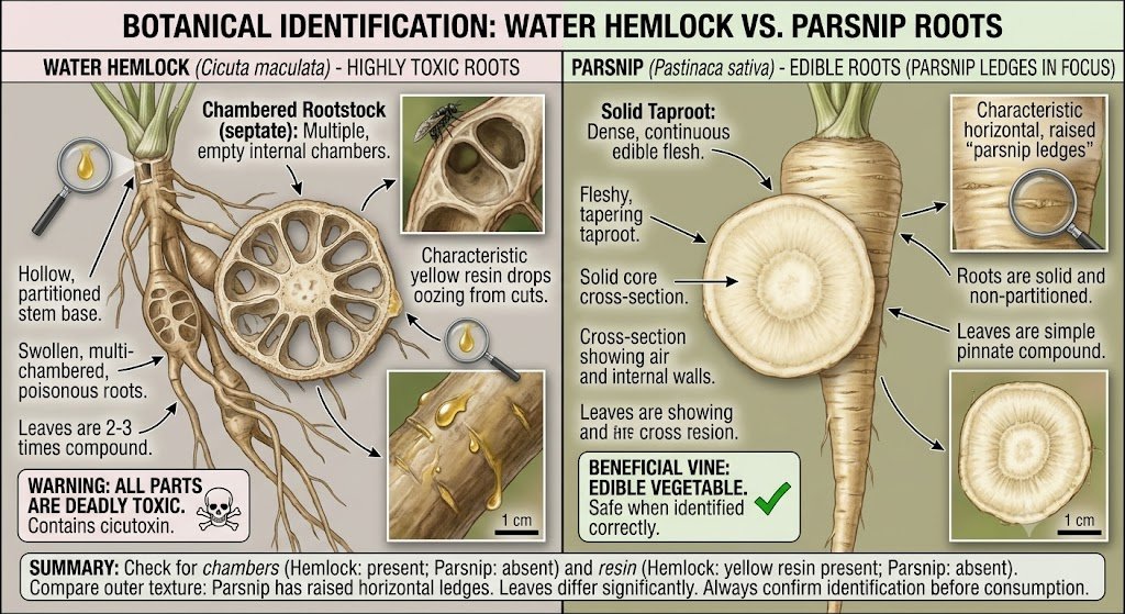 Water Hemlock: The Deadliest Marsh Plant