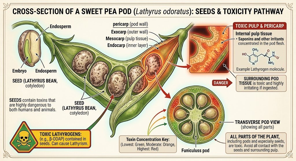 What Makes Sweet Pea Toxic?