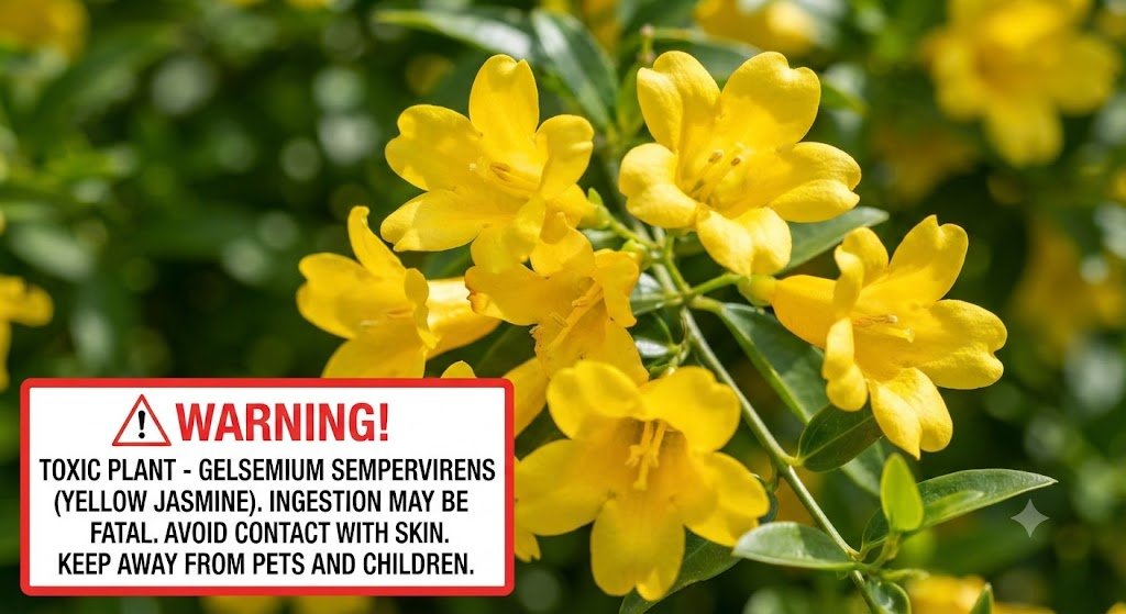 How Yellow Jasmine Poisoning Occurs